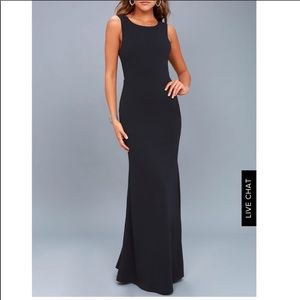 Lulu’s Call My Name Backless Maxi Dress